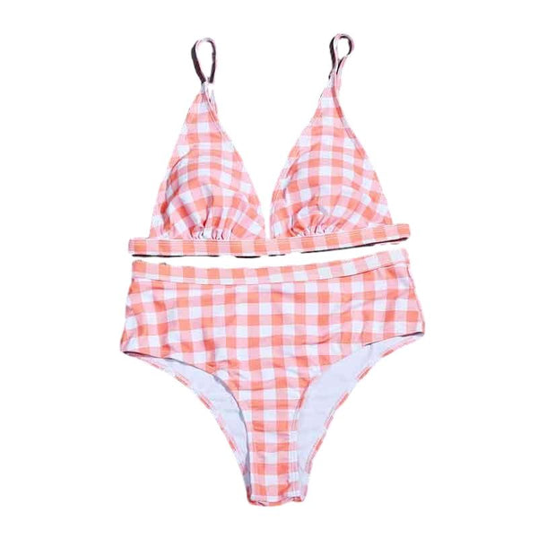 Bria Plaid Print Bikini - Swimberry