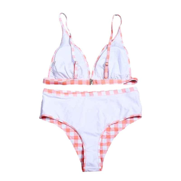 Bria Plaid Print Bikini - Swimberry