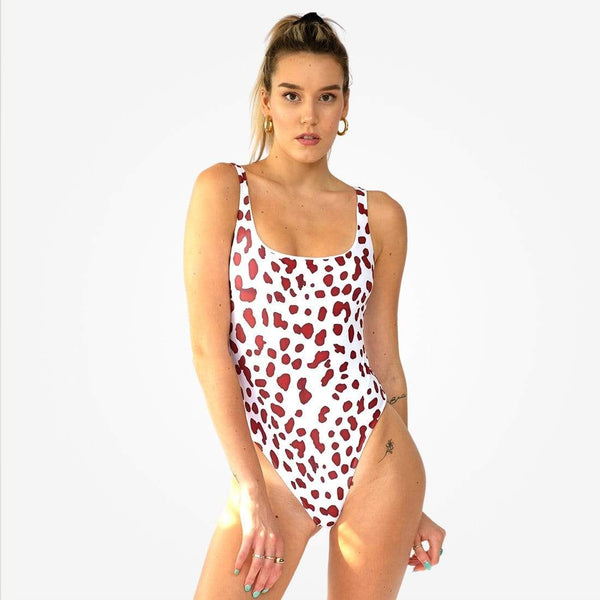 Red Leopard One Piece