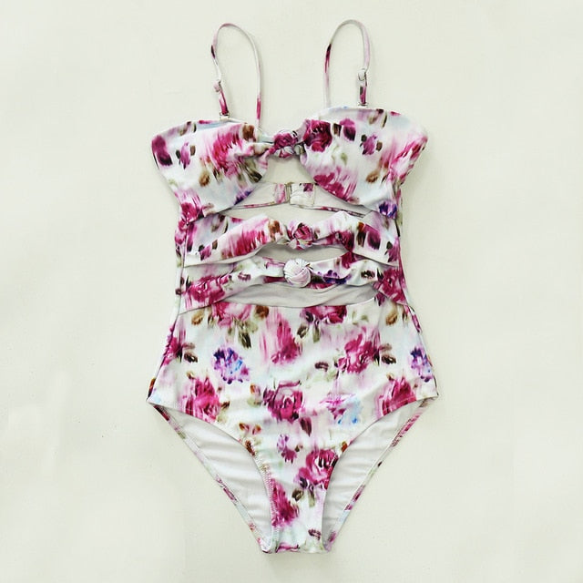Viola One Piece with Cover Up
