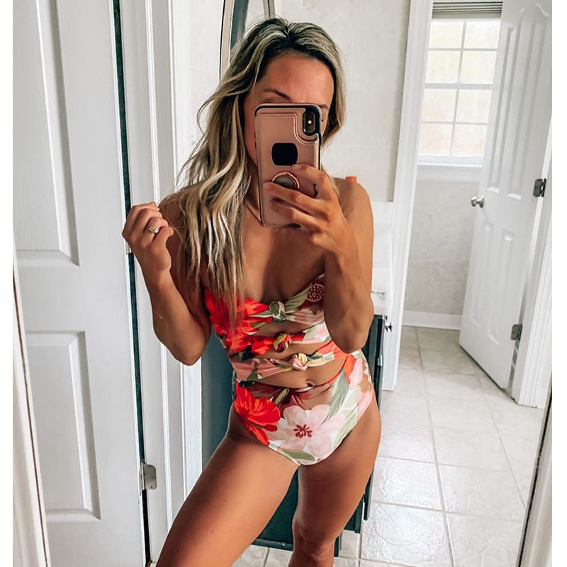 Viola One Piece with Cover Up