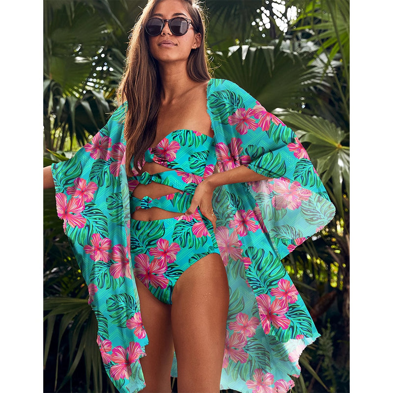 Viola One Piece with Cover Up