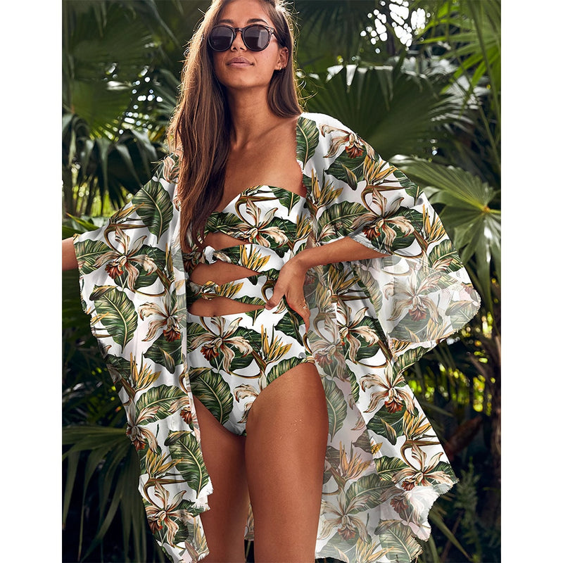 Viola One Piece with Cover Up