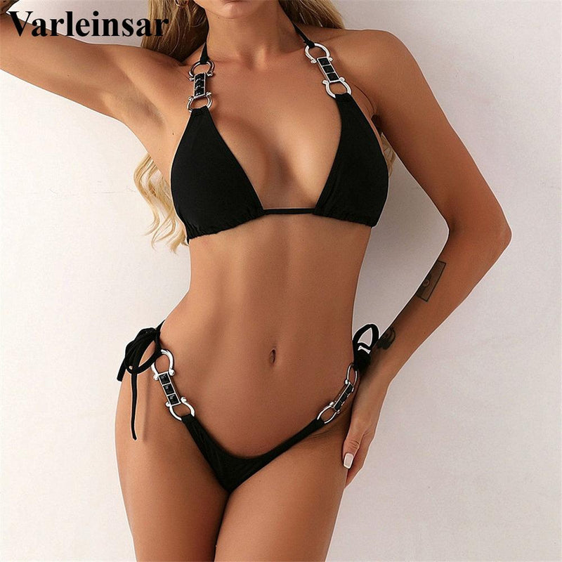 Ilina Metal Ring Bikini