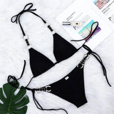 Ilina Metal Ring Bikini